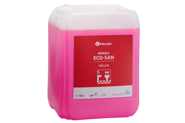 MERIDA ECO-SAN, ekologiczny środek do codziennego mycia sanitariatów, kanister 10 l, ECOLABEL
 Merida NML606