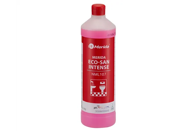 MERIDA ECO-SAN INTENSE, ekologiczny środek do gruntownego mycia sanitariatów, butelka 1 l, ECOLABEL
 Merida NML107