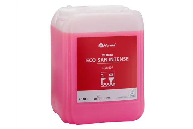 MERIDA ECO-SAN INTENSE, ekologiczny środek do gruntownego mycia sanitariatów, kanister 10 l, ECOLABEL
 Merida NML607