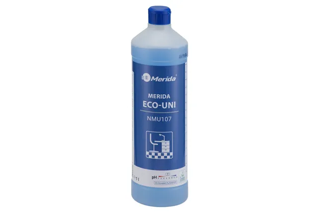 MERIDA ECO-UNI, ekologiczny, uniwersalny środek czyszczący, butelka 1 l, ECOLABEL
 Merida NMU107
