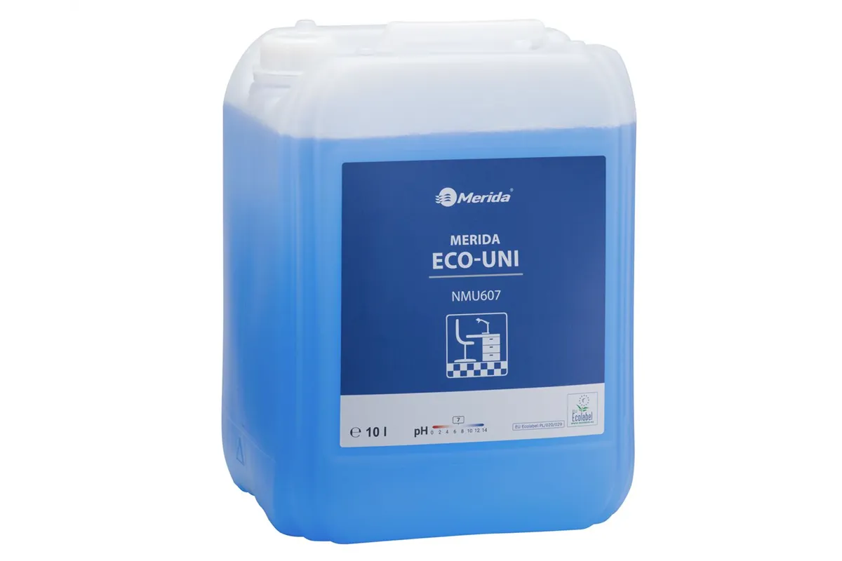 MERIDA ECO-UNI, ekologiczny, uniwersalny środek czyszczący, kanister 10 l, ECOLABEL
 Merida NMU607
