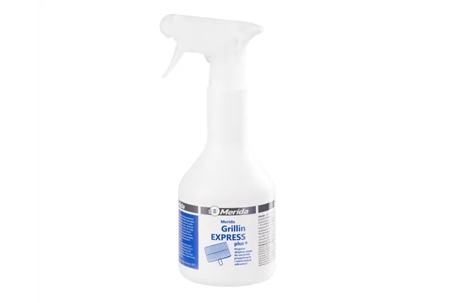 MERIDA GRILLIN EXPRESS PLUS, butelka 600 ml ze spryskiwaczem spieniającym, produkt gotowy do użycia
 Merida NMS019