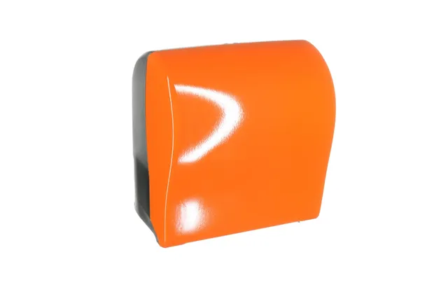 Mechaniczny podajnik ręczników w rolach MERIDA UNIQUE SOLID CUT ORANGE SPARK LINE
 Merida CUO352
