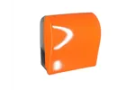 Mechaniczny podajnik ręczników w rolach MERIDA UNIQUE SOLID CUT ORANGE SPARK LINE
 Merida CUO352