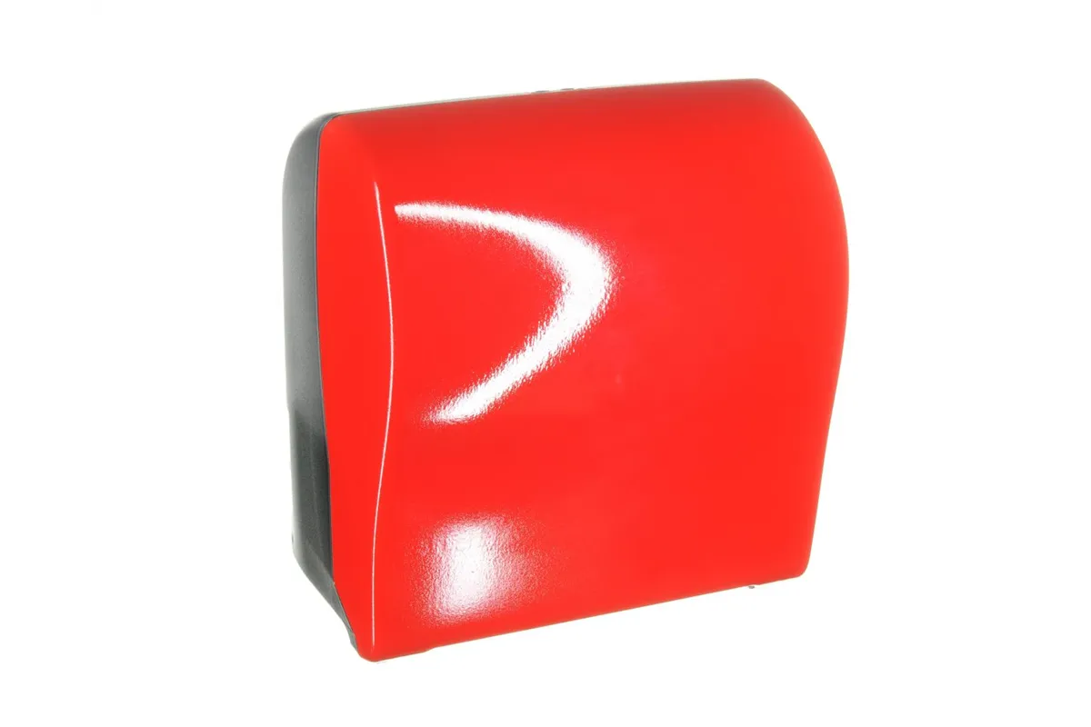 Mechaniczny podajnik ręczników w rolach MERIDA UNIQUE SOLID CUT RED SPARK LINE
 Merida CUR352