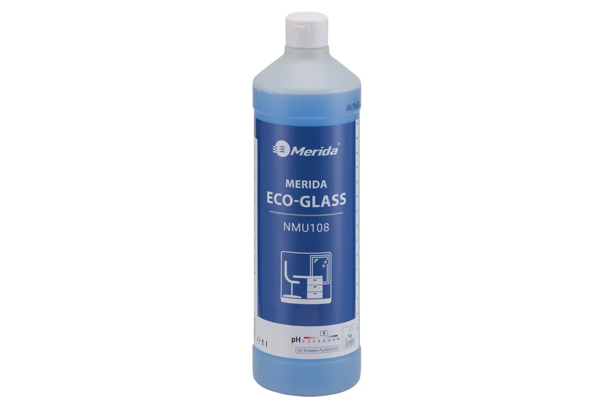 MERIDA ECO-GLASS, ekologiczny środek do czyszczenia szkła i powierzchni, butelka 1 l, ECOLABEL
 Merida NMU108