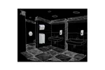 Kosz otwarty wiszący 40 l MERIDA UNIQUE MARBLE LINE
 Merida KUH109