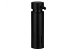 Dozownik mydła w płynie mocowany do blatu MERIDA STELLA BLACK LINE, pojemność zbiornika 300 ml, czarny
 Merida DSC111