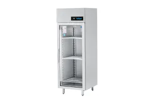 Szafa chłodnicza Linia 410 z centralnym chłodzeniem, z drzwiami szklanymi, oświetleniem LED AHK ON041 00V1