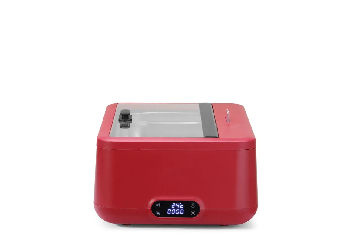 Podgrzewacz elektryczny UNIQ 700W czerwony GN 1/1 z cyfrową regulacją Hendi 470459