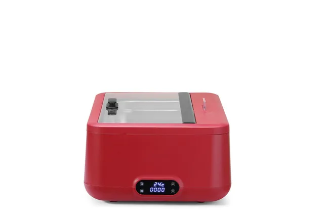 Podgrzewacz elektryczny UNIQ 700W czerwony GN 1/1 z cyfrową regulacją Hendi 470459