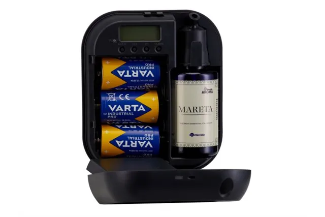 Elektroniczny dyfuzor zapachów MERIDA AROMA, czarny, Bluetooth