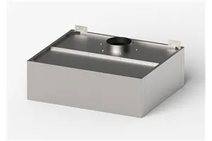 Okap skrzyniowy, skręcany, Gredil, 1210x1000x400 mm Gredil 619012