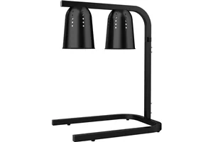 Lampa do podgrzewania potraw stojąca, czarna, P 0.5 kW Stalgast 692501