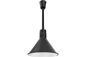 Lampa do podgrzewania potraw wisząca, czarna, P 0.25 kW Stalgast 692622