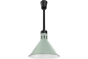Lampa do podgrzewania potraw wisząca, zielona, P 0.25 kW Stalgast 692624