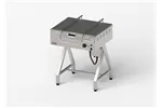 Patelnia elektryczna uchylna na stelażu, Gredil, 700x786x912 mm, P 6.3 kW, U 400 V Gredil 778003
