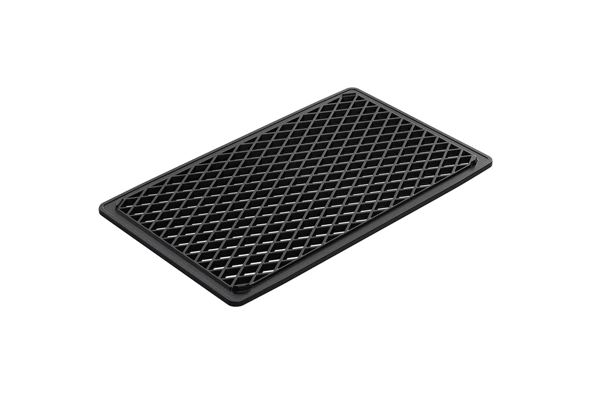 Blacha grillowa, nieprzywierająca, dwustronna, ryflowano-gładka, GN 1/1 AMT Gastroguss 917005