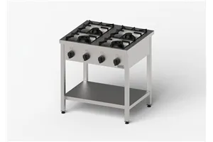 Kuchnia gazowa, Gredil, skręcana, 800x700x850 mm, P 25 kW, G30/37 mbar Gredil 976533