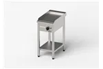Płyta grillowa elektryczna, gładka, Gredil, 400x700x850 mm, P 4.0 kW, U 400 V Gredil 977301