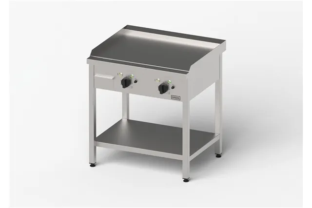 Płyta grillowa elektryczna, gładka, Gredil, 800x700x850 mm, P 8.1 kW, U 400 V Gredil 977311