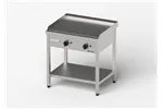 Płyta grillowa elektryczna, ryflowana, Gredil, 800x700x850 mm, P 8.1 kW, U 400 V Gredil 977312