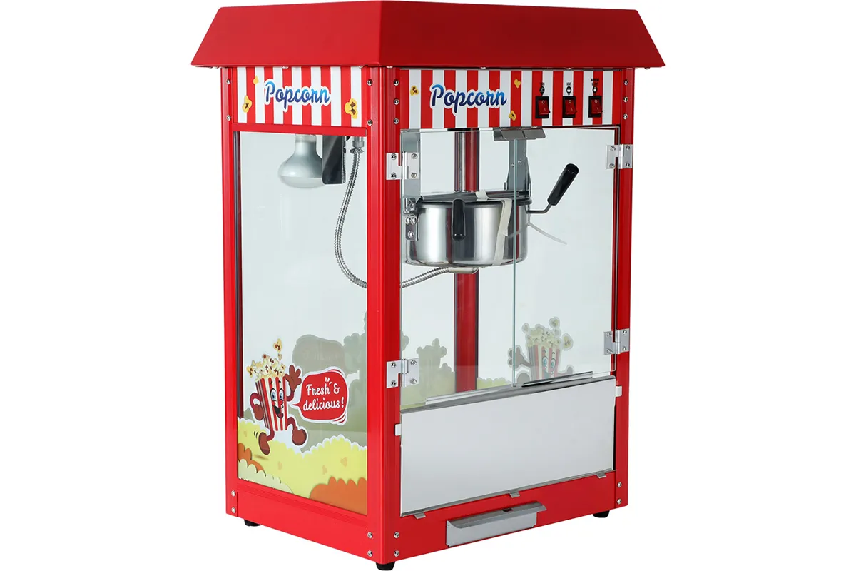 Urządzenie do popcornu, czerwony, Gredil, P 1.5 kW Gredil 696010