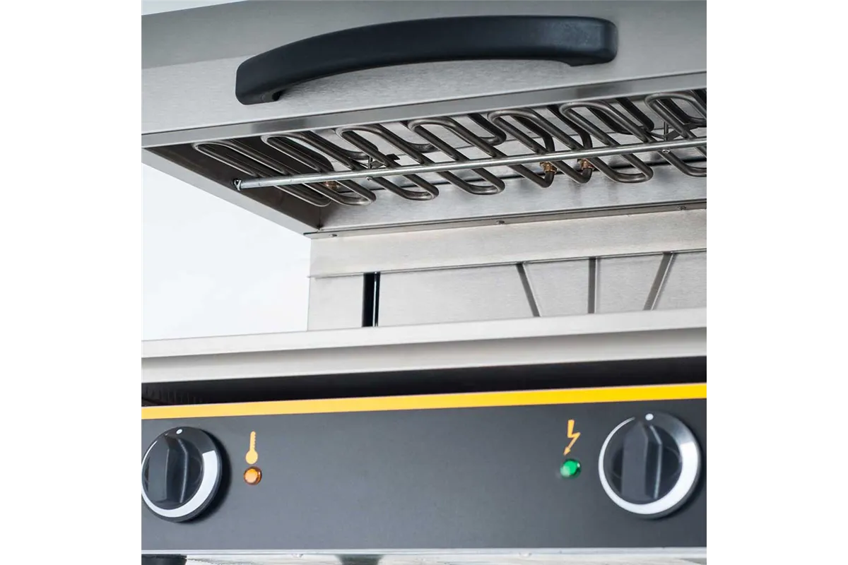 Salamander z ruchomą głowicą, Gredil, W 600 mm, P 4 kW, U 400 V Gredil 744000