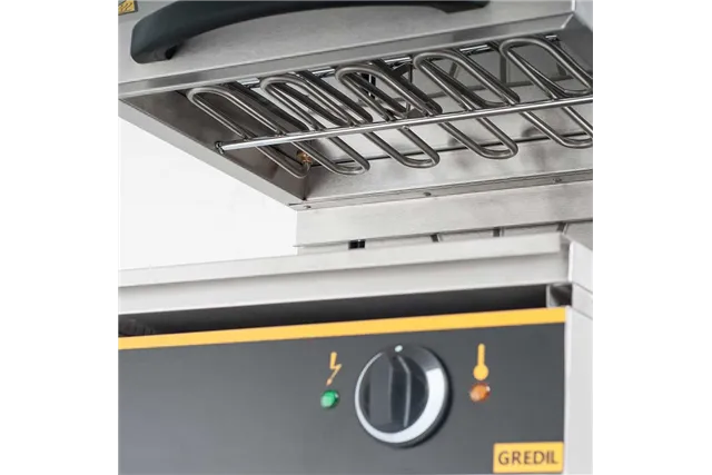 Salamander z ruchomą głowicą, Gredil, W 450 mm, P 2.8 kW, U 230 V Gredil 744020