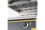 Salamander z ruchomą głowicą, Gredil, W 450 mm, P 2.8 kW, U 230 V Gredil 744020