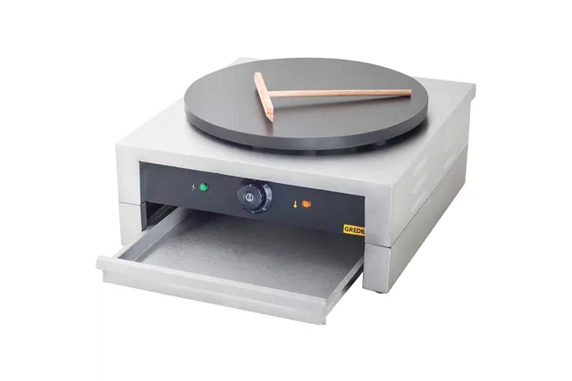 Naleśnikarka, płyta żeliwna z powłoką ceramiczną, Gredil, P 3 kW, U 230 V Gredil 772281