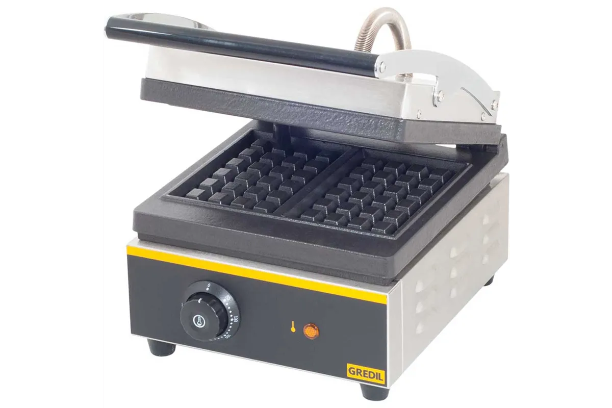 Gofrownica, płyty żeliwne z powłoką ceramiczną, Gredil, P 2 kW Gredil 772321