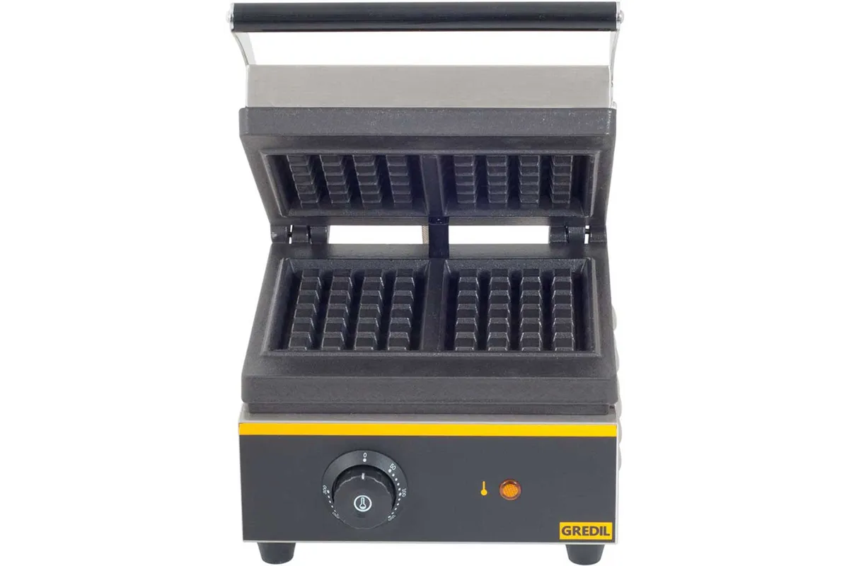 Gofrownica, płyty żeliwne z powłoką ceramiczną, Gredil, P 2 kW Gredil 772321