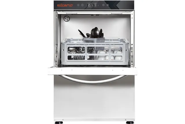 Zmywarka do szkła HERA z dozownikami detergentów, P 3,3 kW Elframo 802446