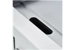 Płyta grillowa elektryczna, ryflowana, Gredil, 400x700x850 mm, P 4.0 kW, U 400 V Gredil 977302