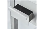 Płyta grillowa elektryczna, gładko-ryflowana, Gredil, 800x700x850 mm, P 8.1 kW, U 400 V Gredil 977313