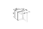 Szafa do przechowywania wina 56 l 61,2x42,5x47,8 cm Liebherr WKes653