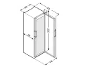 Witryna chłodnicza z chłodzeniem obiegowym 441 l 202,7x60x69,6 cm Liebherr FKDv 4523