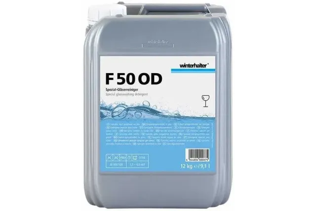 Winterhalter F50OD – specjalny środek myjący do szkła do zmywarek gastronomicznych, 12kg