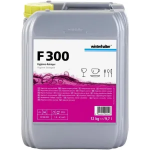 Winterhalter F300 – detergent bistro do zmywarek przemysłowych, aktywny chlor, 12 kg
