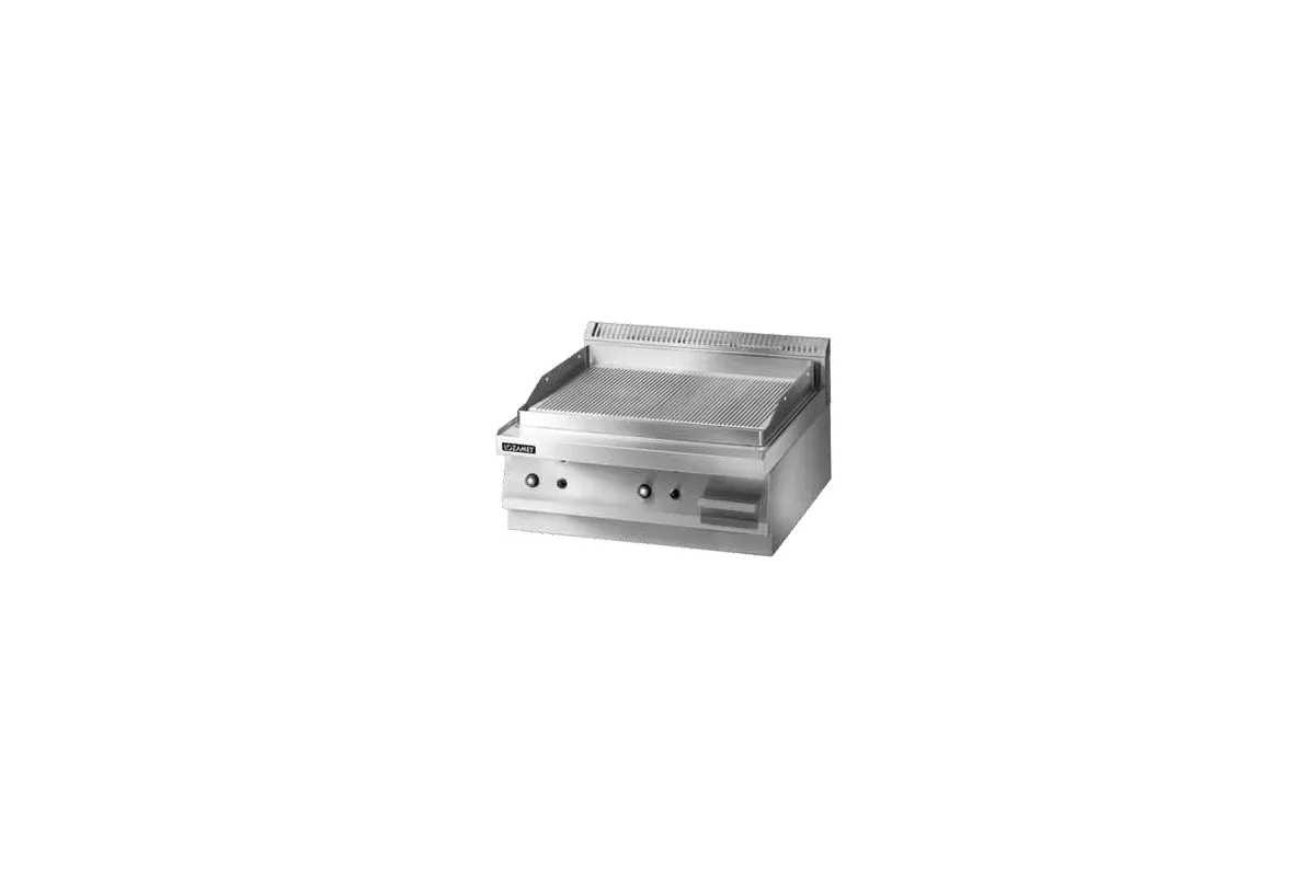 Grill płytowy gazowy (płyta podwójna ryflowana) LGG.620