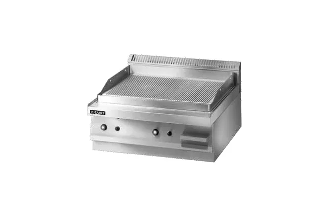 Grill płytowy gazowy (płyta podwójna ryflowana) LGG.620