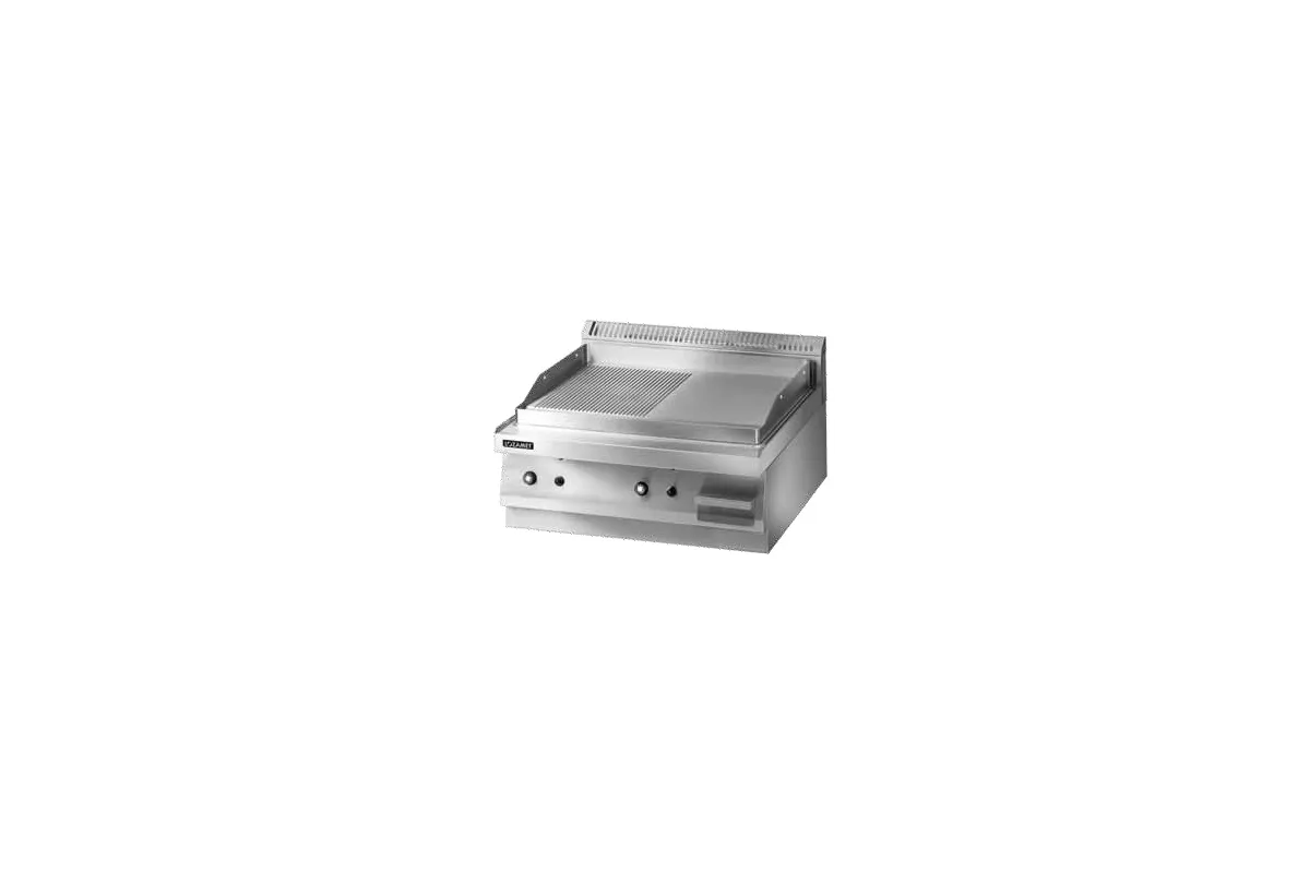 Grill płytowy gazowy (płyta podwójna 1/2 ryflowana) LGG.625