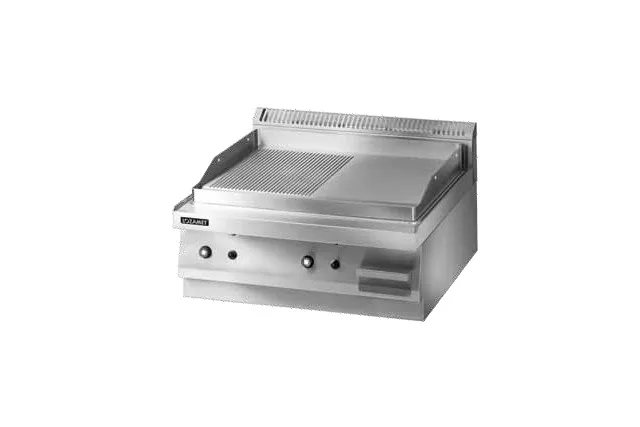 Grill płytowy gazowy (płyta podwójna 1/2 ryflowana) LGG.625