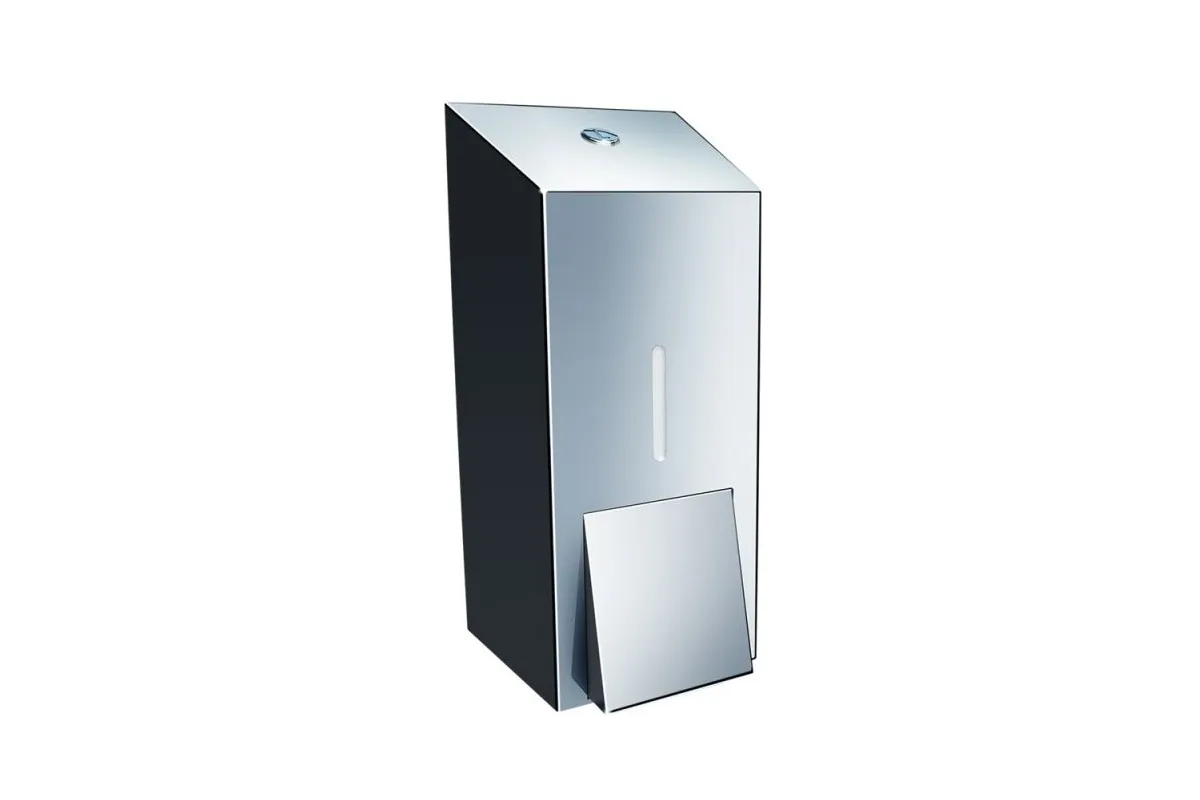 Dozownik mydła w płynie MERIDA STELLA MINI, POJ. 400 ML wersja polerowana DSP102