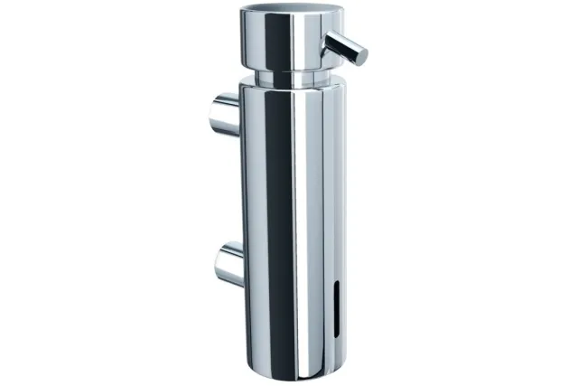 DOZOWNIK MYDŁA W PŁYNIE MOCOWANY DO ŚCIANY, POJ. 300 ML, MOSIĄDZ CHROMOWANY POLEROWANY D45C