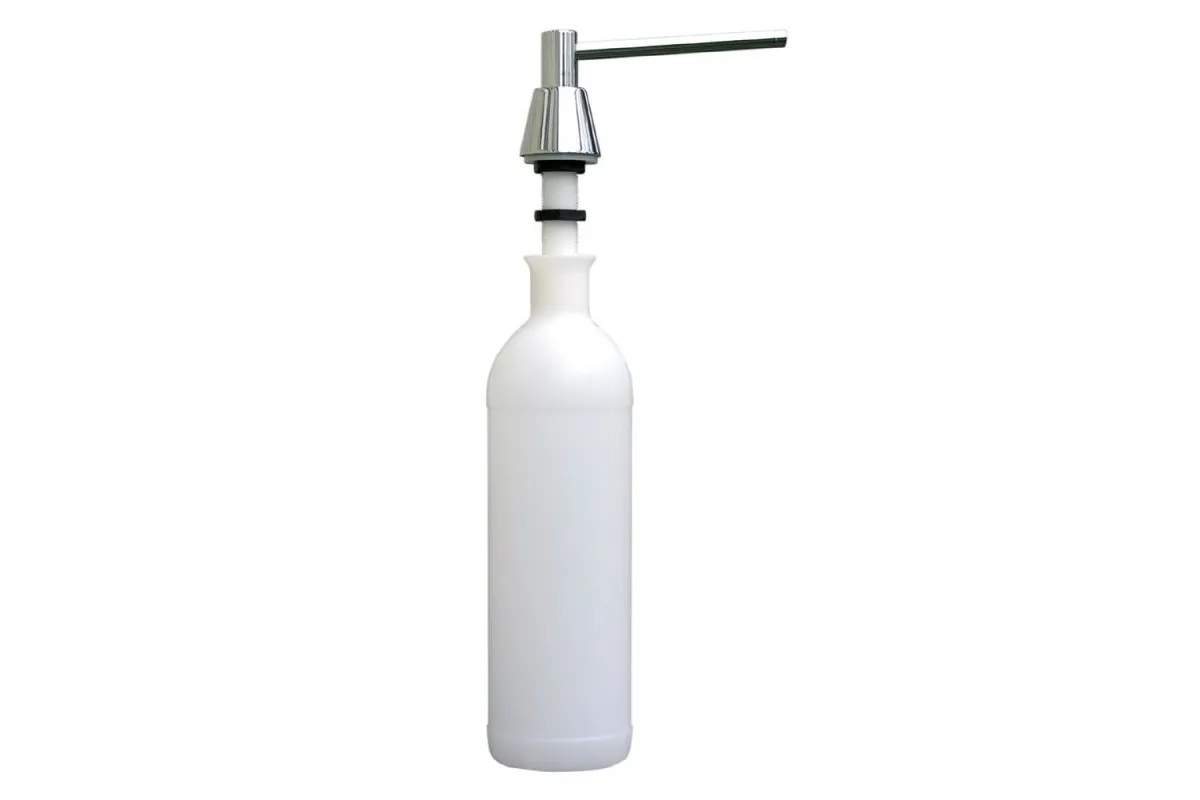 DOZOWNIK MYDŁA W PŁYNIE BLATOWY STOŻEK POJ. 1000 ML, WERSJA POLEROWANA DWP101