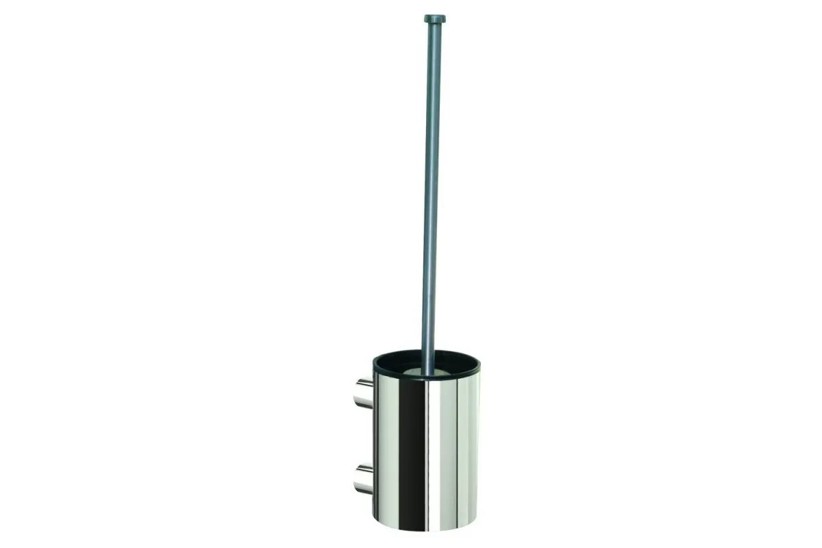SZCZOTKA DO WC Z UCHWYTEM MOCOWANYM DO ŚCIANY TUBA KRÓTKA, STAL POLEROWANA Merida SZ16C