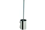 SZCZOTKA DO WC Z UCHWYTEM MOCOWANYM DO ŚCIANY TUBA KRÓTKA, STAL POLEROWANA Merida SZ16C