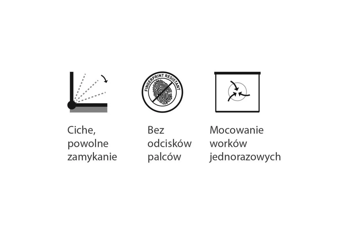 KOSZ PEDAŁOWY TOP SILENT LUNA, POJEMNOŚĆ 8 L, METALOWY, BIAŁY MERIDA KIB419